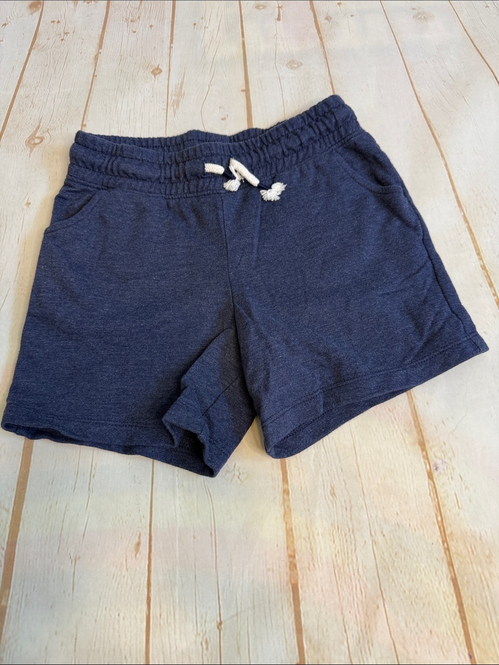 Cat & Jack Navy Basic Drawstring Shorts